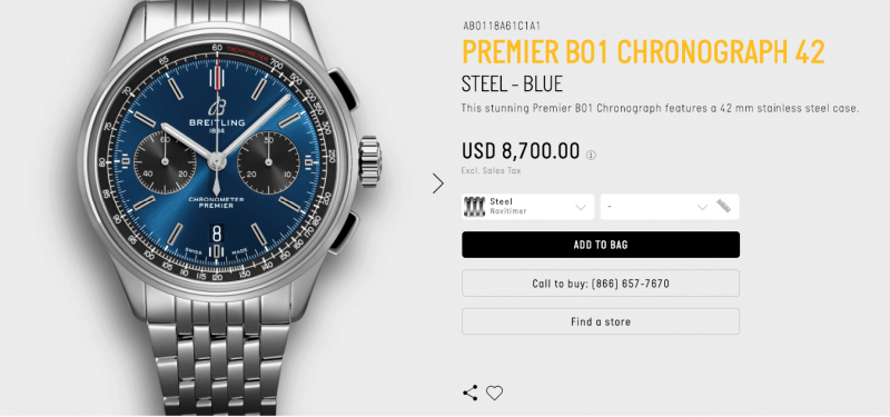 product page