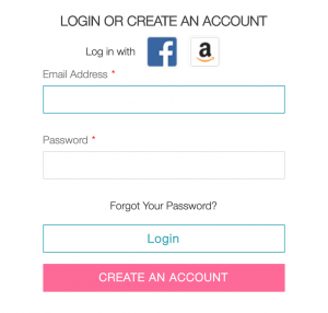 login form