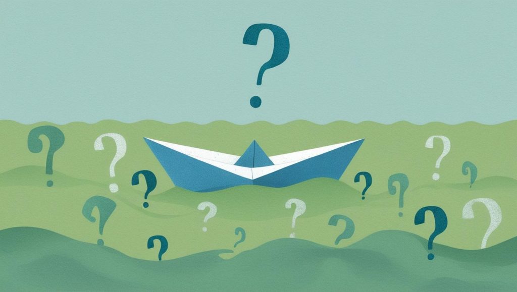 ship navigating uncertainty