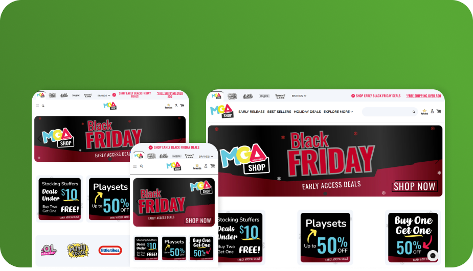 Case Study - The Official MGA Toy Store 1